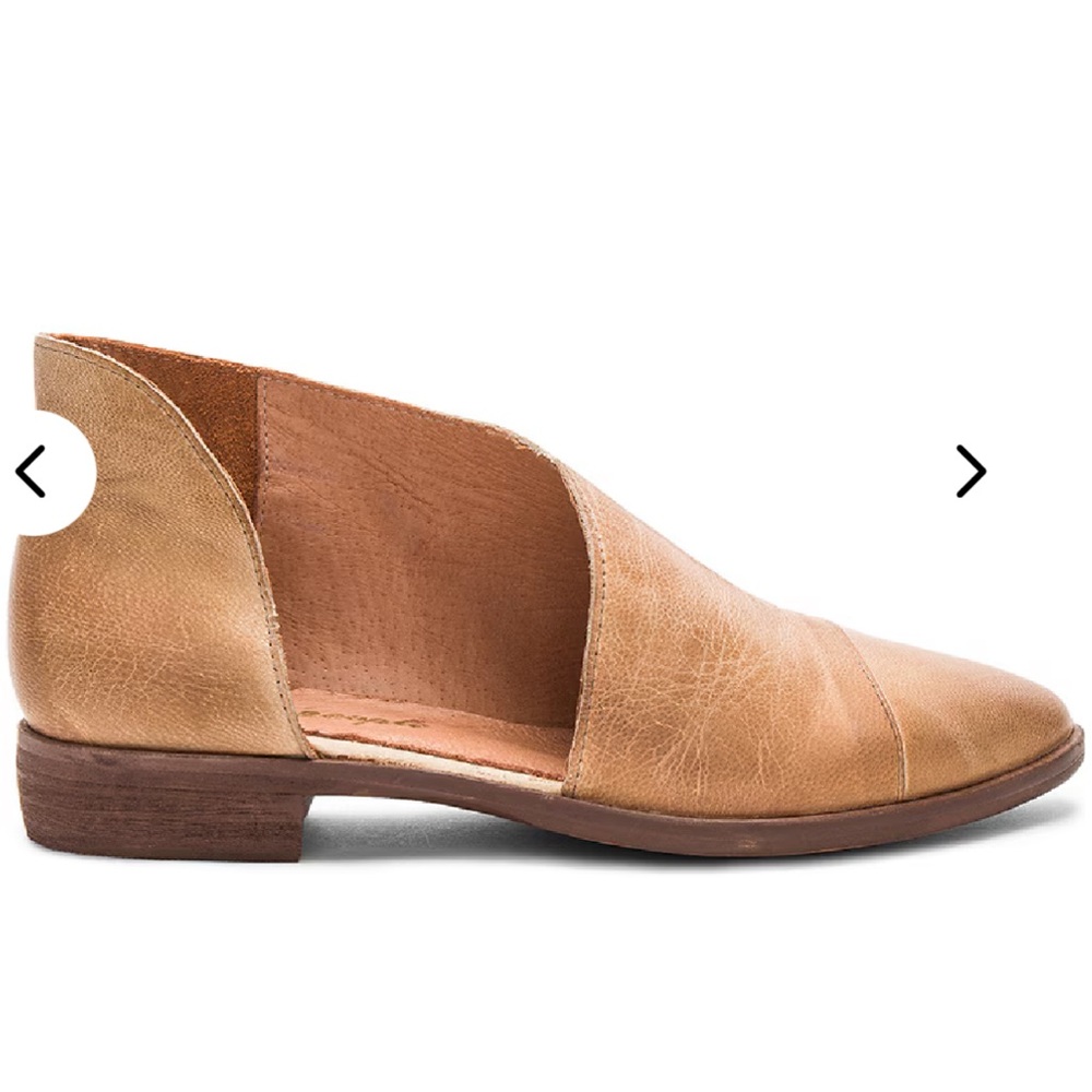 NEW Free People Royale Flat in Brown Size 40